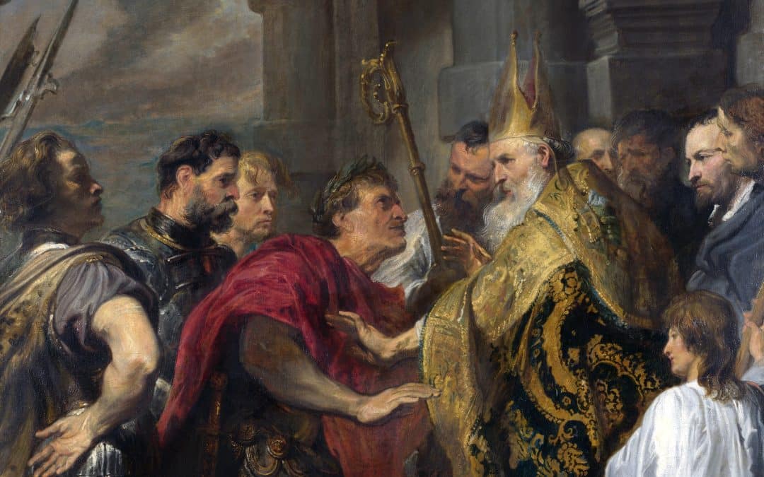St. Ambrose, Religious Belief, and Political Action
