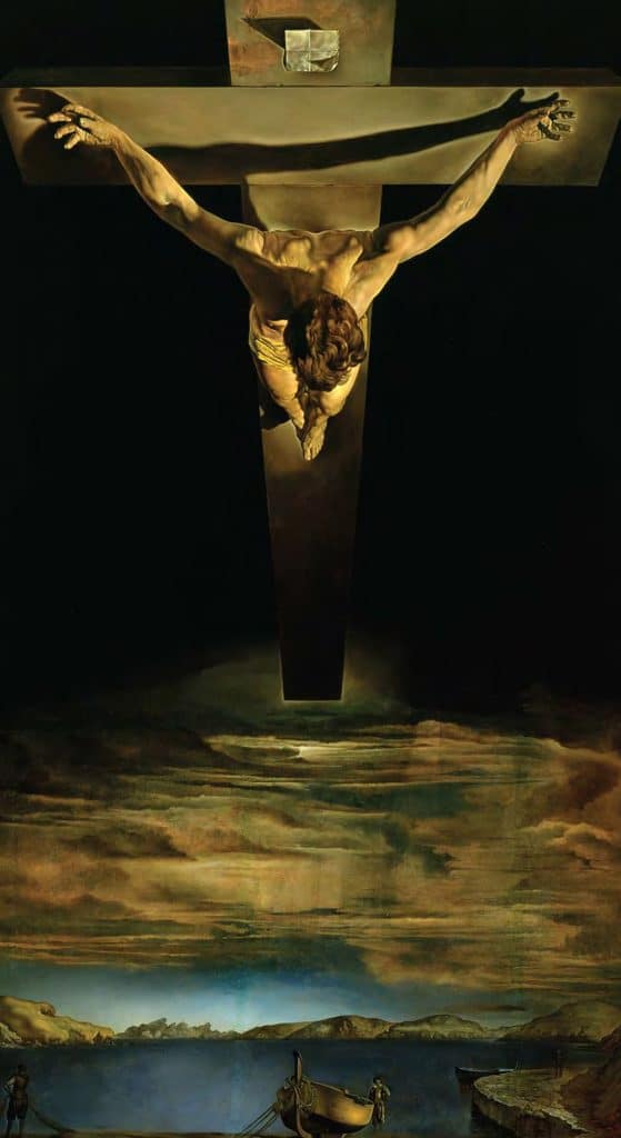 Fig. 1: Salvador Dali, Christ of Saint John of the Cross