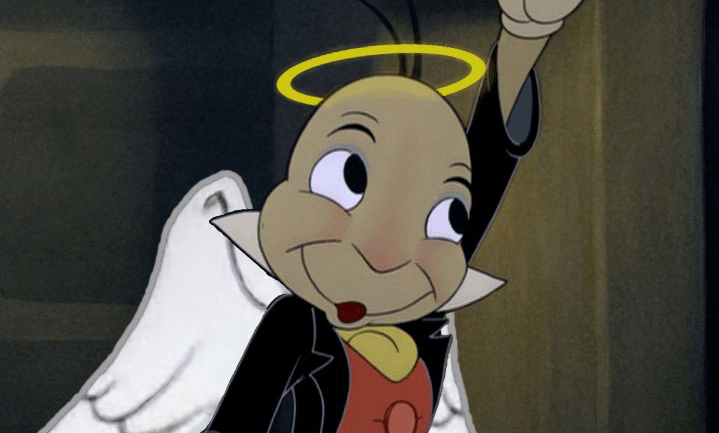 If Jiminy Cricket Had a Halo