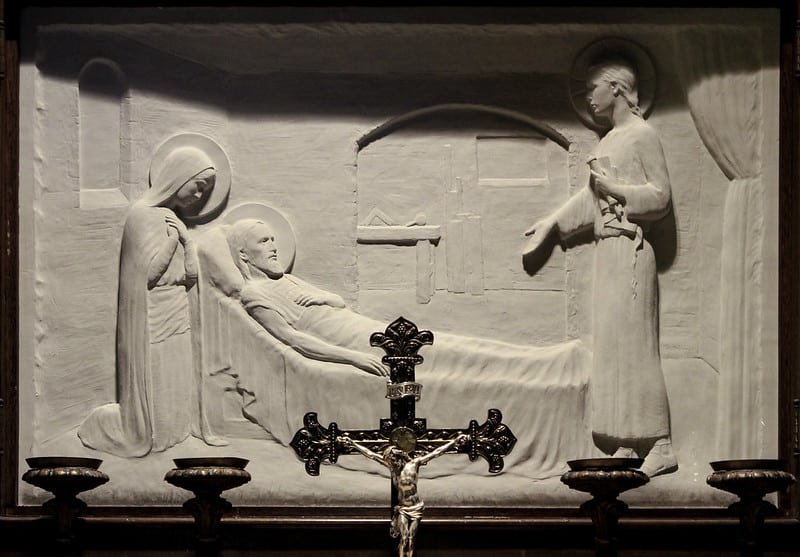 The Just Man at Our Deathbed