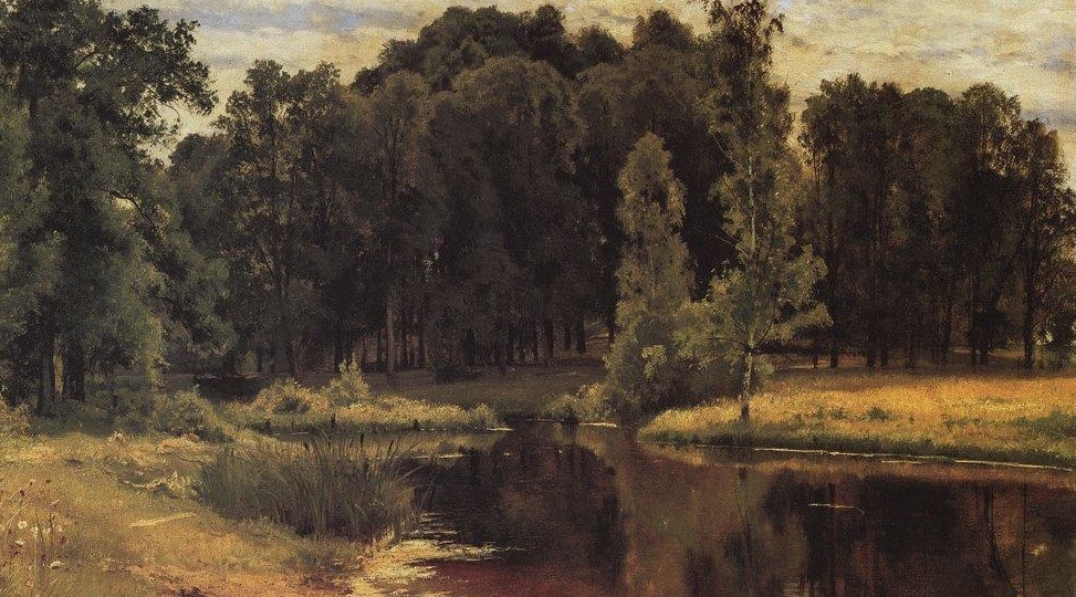 pond-in-a-old-park-1897 pond-in-a-old-park-1897