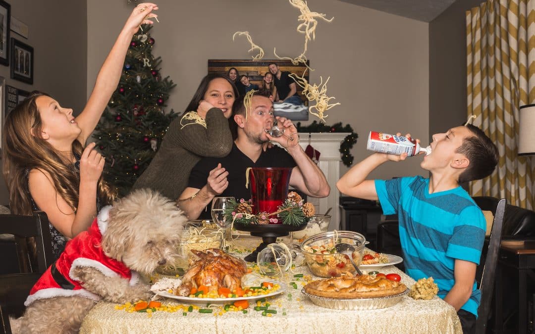 Mom, do I have to set the table?